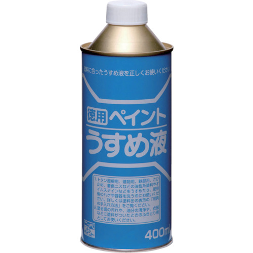 【TRUSCO】ニッぺ　徳用ペイントうすめ液　４００ＭＬ